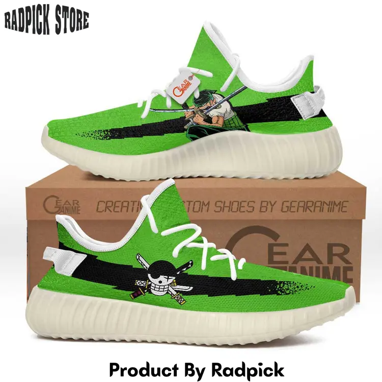 Roronoa zoro symbol yeezy shoes anime sneakers  rp171171171